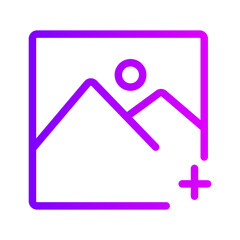 add image gradient icon