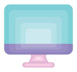 purple pc monitor
