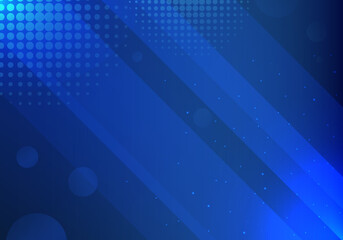 blue gradient abstract banner background. Technology modern background