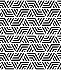 Vector seamless with geometric modern pattern 