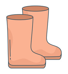 gardening boots design