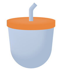 3d juice cup