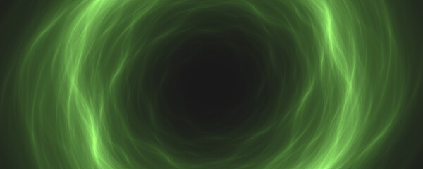 green storm wind abstract background