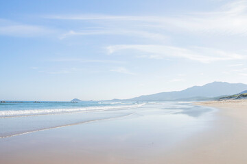 beach and sea