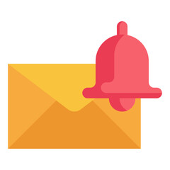 message alert bell icon