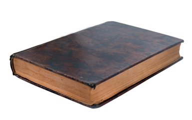 old book isolated