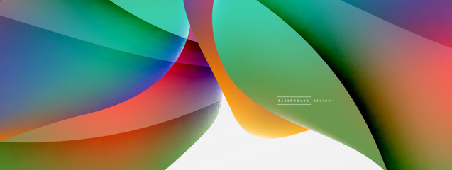 Obraz premium Fluid color abstract background. Liquid gradients, wave pattern. Trendy techno business template for wallpaper, banner, background or landing