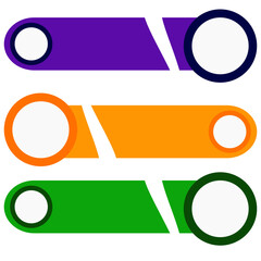 Obraz premium Infographic Element Number