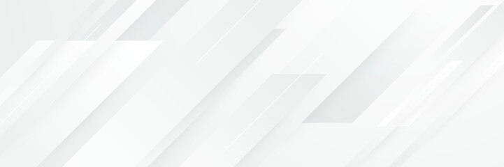 Fototapeta premium elegant abstract white banner background with shiny lines
