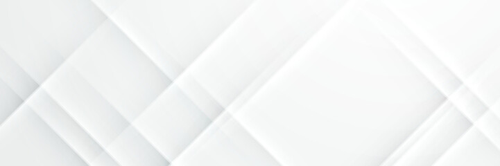 Fototapeta na wymiar elegant abstract white banner background with shiny lines