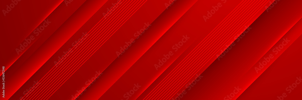Poster modern red abstract web banner background creative design