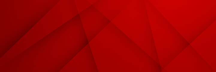 Fototapeta premium Modern red abstract web banner background creative design