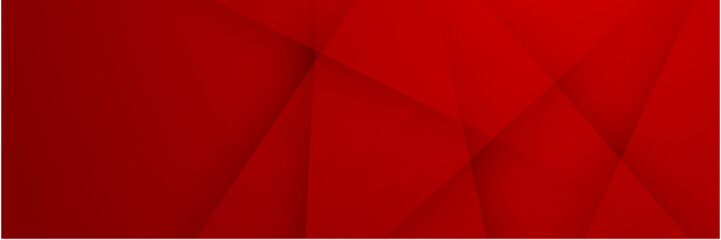 Modern red abstract web banner background creative design