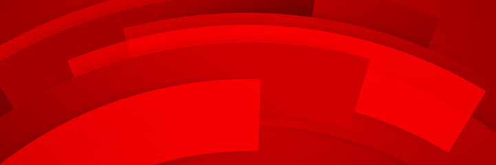 Obraz premium Minimal geometric red banner background abstract design. Vector abstract graphic design banner pattern background template.