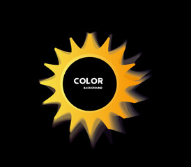 Fototapeta premium Set of isolated abstract aqua spot with gradient or dynamic color.Vector colorful neon templates. Circle shapes with vivid gradients. Fluid gradients for banners, Abstract liquid shape black, 3d.eps10