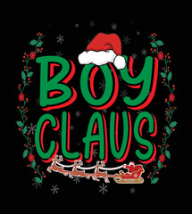 Boy Claus - t-shirt design