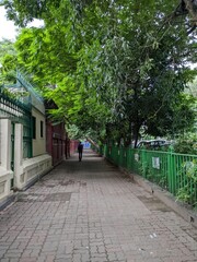 Footpath in Central Kolkata