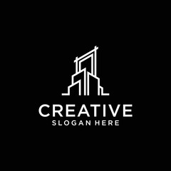 Building logo design inspiration