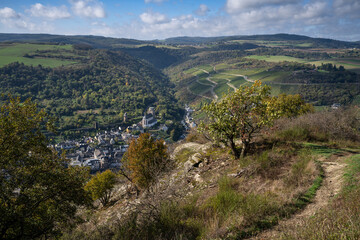 Naklejka premium Rheinsteig bei Dörscheid, Rhein-Lahn-Kreis