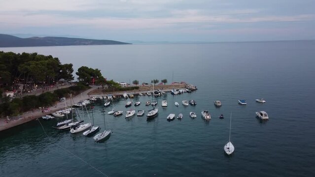 Krk, Croatia- Boats and Waterfront
