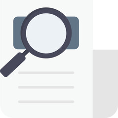Search Content  Vector Icon which is suitable for commercial work and easily modify or edit it
