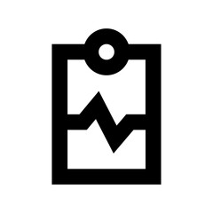 Medical Report Flat Vector Icon