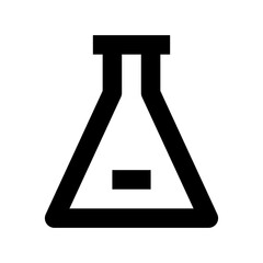 Flask Flat Vector Icon