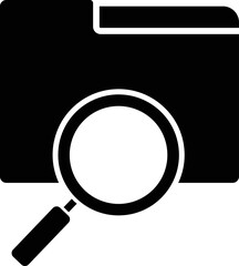 Search folder Vector Icon

