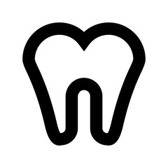 Tooth Flat Vector Icon