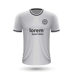Realistic soccer shirt Eintracht