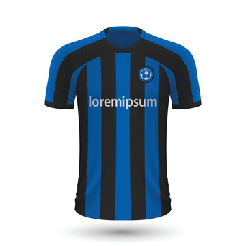 Realistic soccer shirt Inter