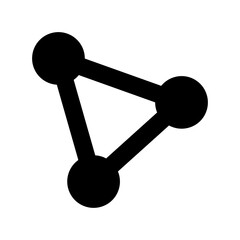 Atom Flat Vector Icon