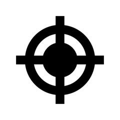 Target Flat Vector Icon