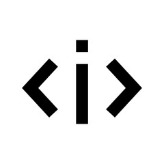 Html Coding Flat Vector Icon