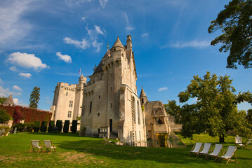 Donjon de Vez im Oise in Frankreich