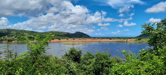 lake in the mountains