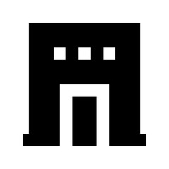 Building Flat Vector Icon