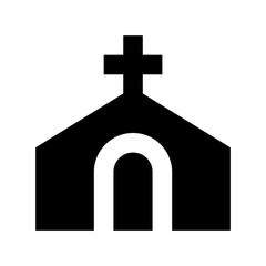 Church Flat Vector Icon