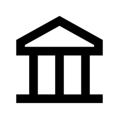 Bank Flat Vector Icon