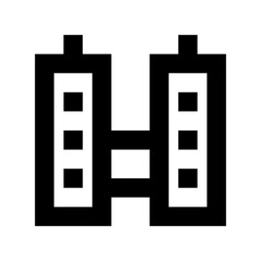 Tower Bridge Flat Vector Icon