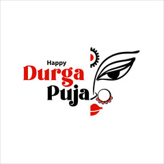 Happy durga puja celebration background