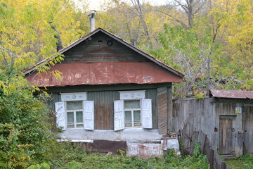 old wooden house