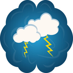 Brainstorming concept vector illustration graphic