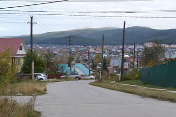 traffic in the mountains