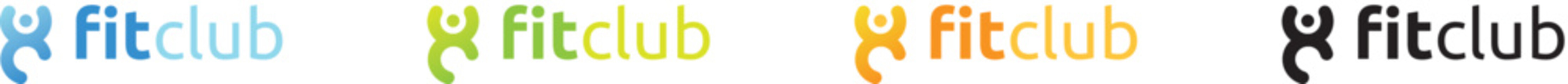 Fitclub logo template