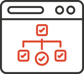 Networking Vector Icon
