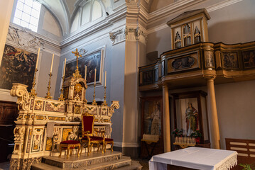 Isernia. Molise. The Church of S. Francesco