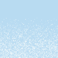 Fototapeta premium Beautiful snowfall christmas background. Subtle