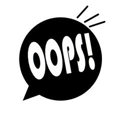 oops, oops logo, error icon, error 404	