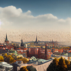View of stockholm city